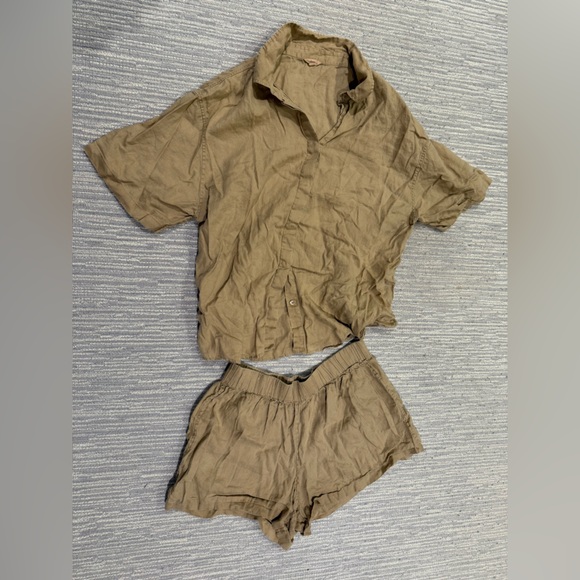 Eberjey Linen Set size XL